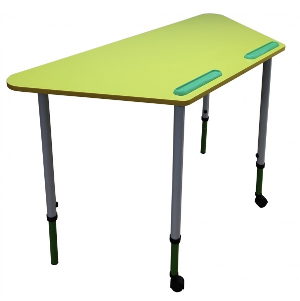 Стіл учнівський гр.3-6 "Трапеція" на колесах МЕБЛІ ВІВАТ (11349)